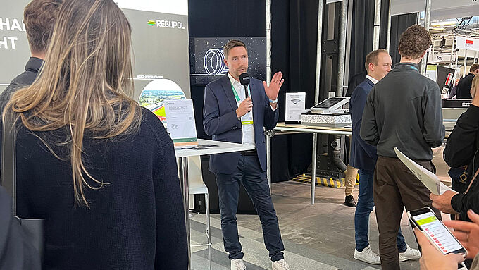 Heinze Klimafestival 2025 Ausstellerstand von REGUPOL